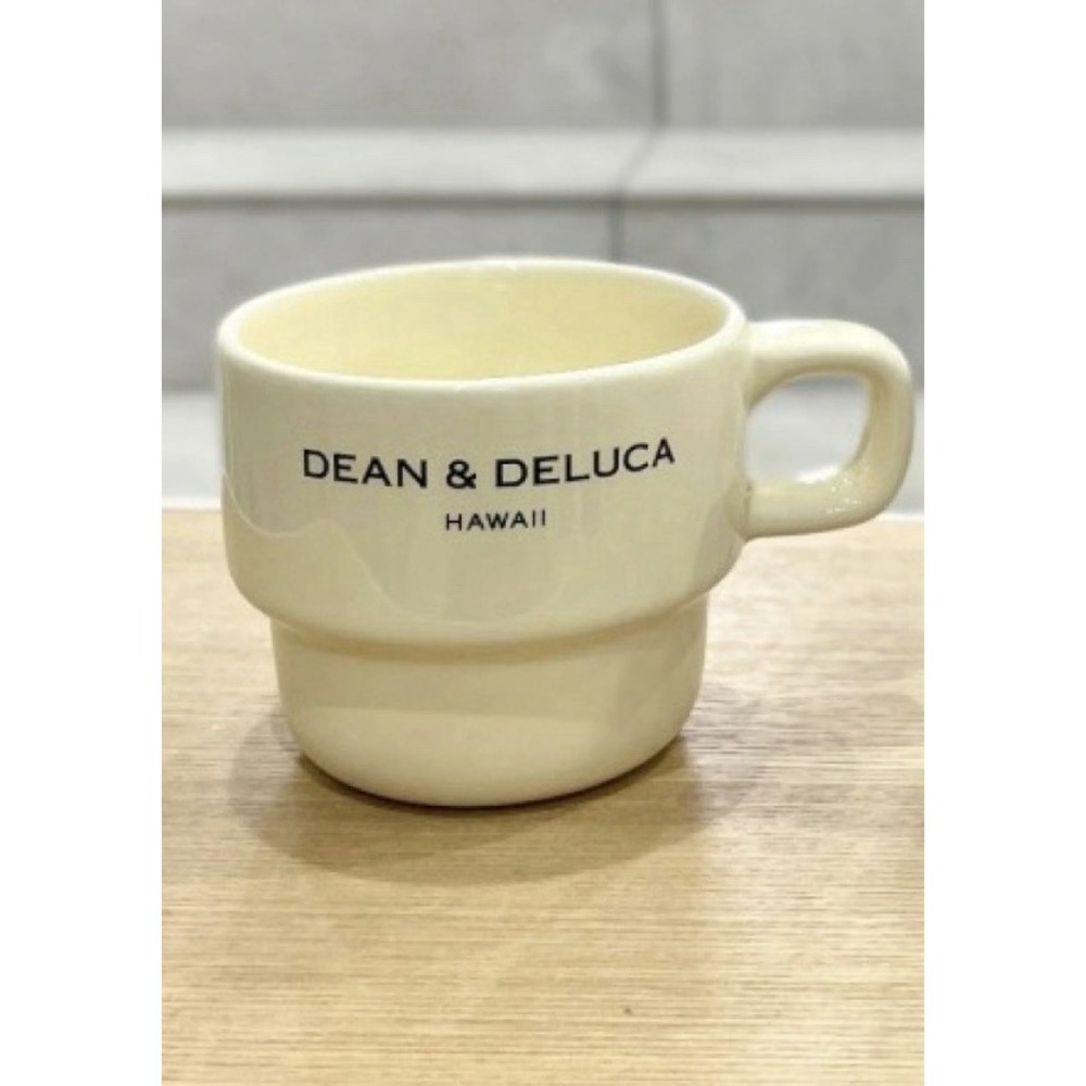 Dean Deluca Mug Hawaii Honolulu Kakaako Store Limited Edition Light Beige - Picture 5 of 5